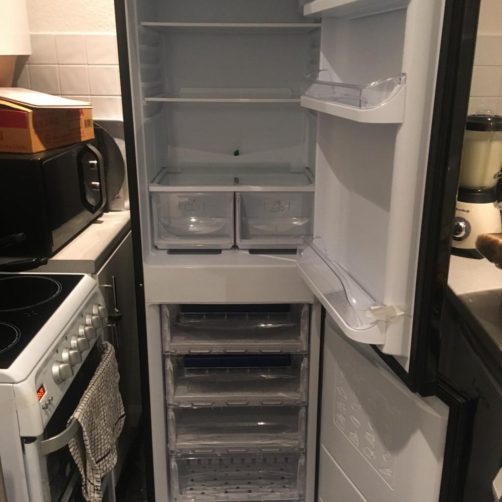 Hotpoint first edition black fridge freezer in TW11 Thames for £150.00 ...