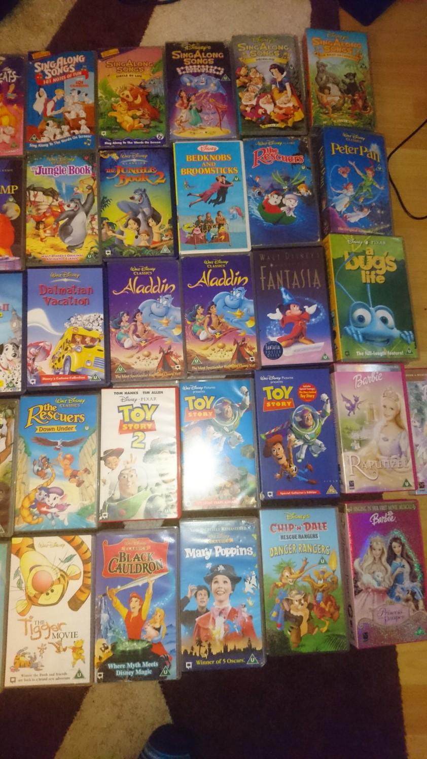 Massive 76 Disney Film joblot on VHS in B31 Birmingham for £15.00 for ...