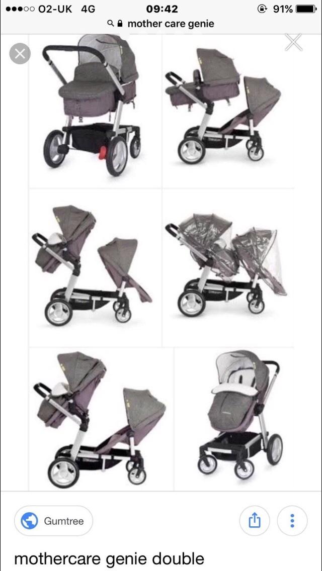 Genie shop double buggy