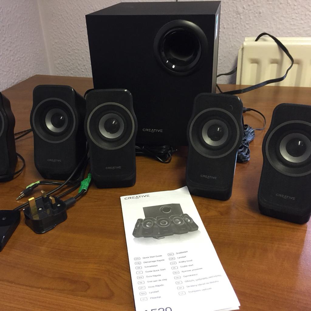 Creative A520 Speaker System in KT10 Elmbridge for £25.00 for sale | Shpock