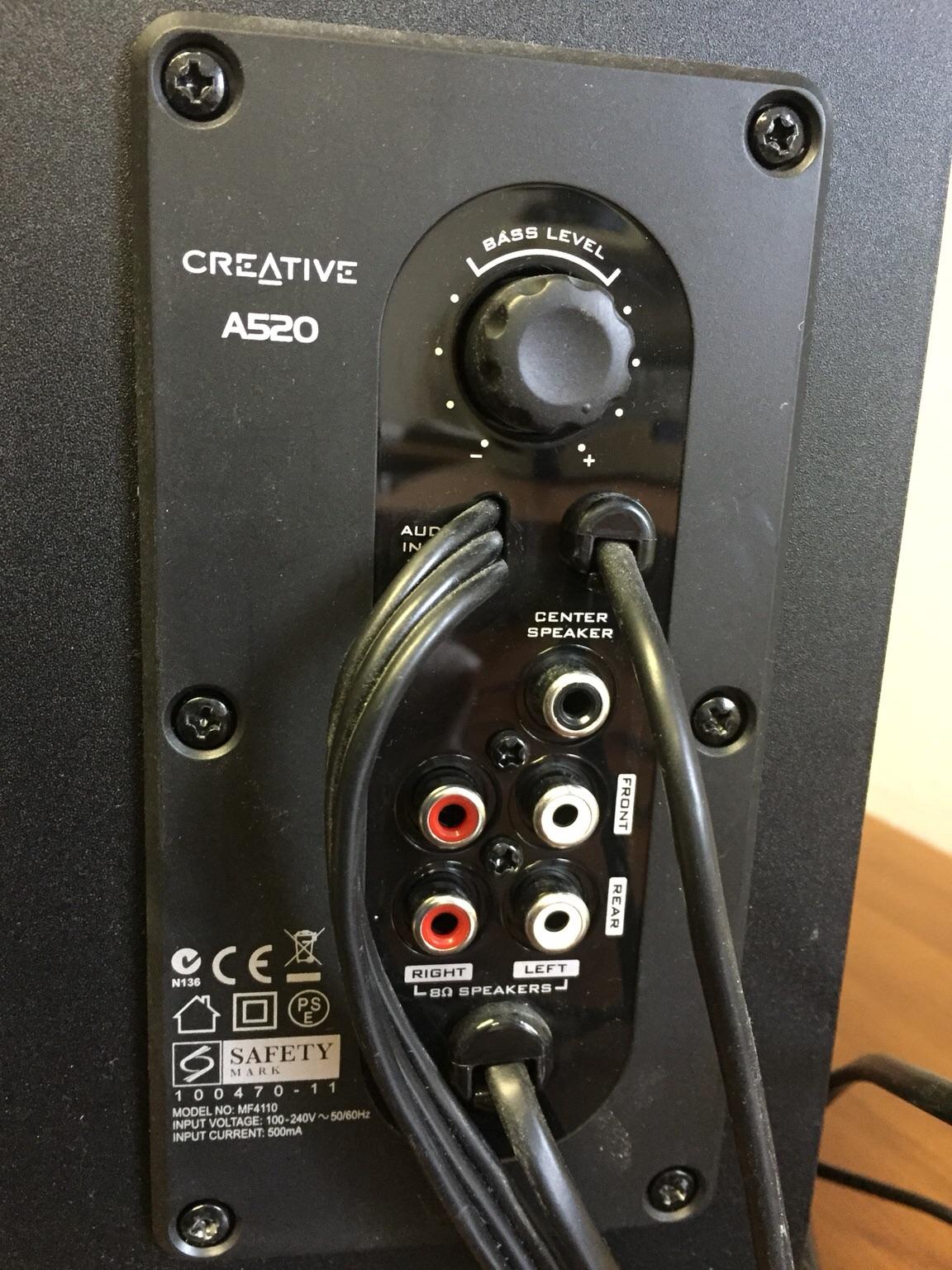 Creative A520 Speaker System in KT10 Elmbridge for £25.00 for sale | Shpock