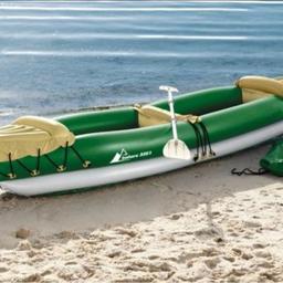 Crivet inshore 335 inflatable khyak, complete with bag, seats, oars, covers, etc, vgc only used twice.