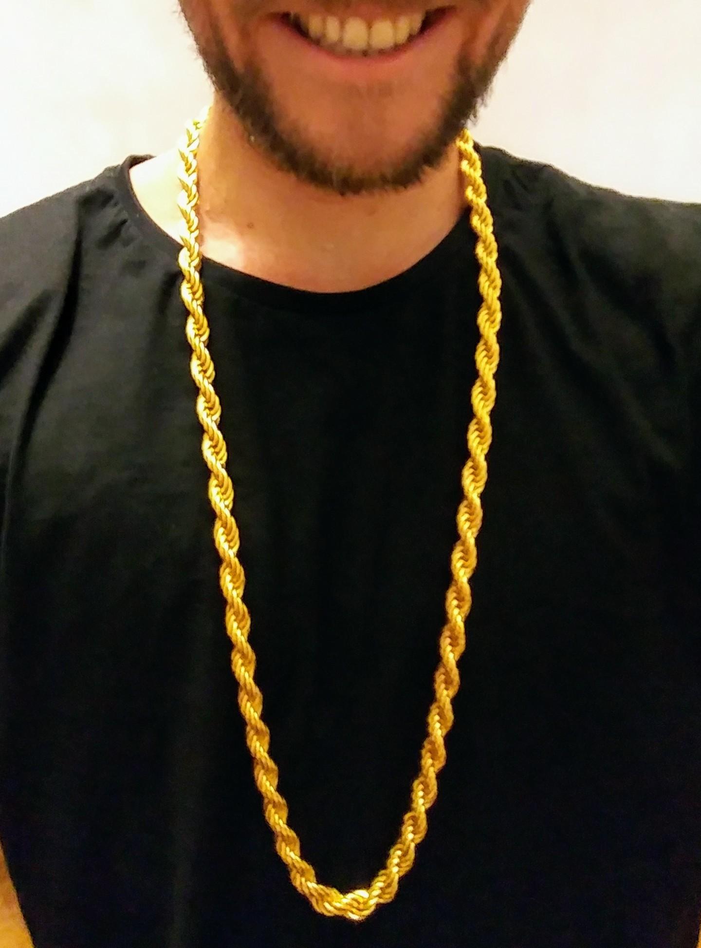 Massive hip hop goldkette rope chain 80s in 80798 München for €35.00 ...