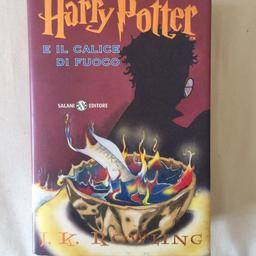 Harry Potter e il calice di fuoco, scritto da J.K. Rowling, Salani editore si presenta in buone condizioni, è in copertina rigida e sovracopertina. Sottolineo che è una PRIMA EDIZIONE PRIMA STAMPA FEBBRAIO 2001.
ISBN: 9788884510495.
Dispongo di tutta la saga.
Se dovessero interessarvi più libri che trovate tra le mie inserzioni contattatemi per effettuare un'unica spedizione.
Per ulteriori foto e informazioni contattatemi.