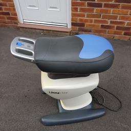 This exercise machine uses a rocking motion like riding a horse to strengthen core muscles, thighs and hips. It has a variable speed and a comfortable cushioned seat. It is in excellent condition having hardly been used. £400 new.