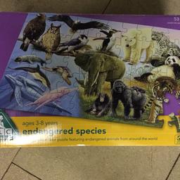 Large endangered species puzzle..