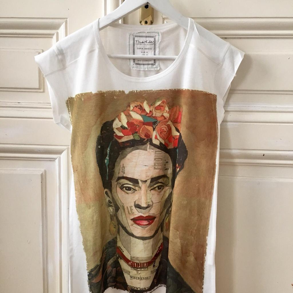 Maglietta frida kahlo on sale zara