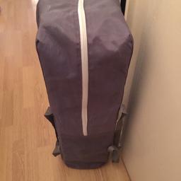 I will only take it out of the bag for genuinely serious buyers. Travel cot near brand new. Only ever used a few times. From Smoke and pet free home.