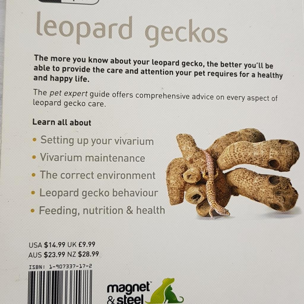 Leopard gecko book in B31 Birmingham für £ 2,50 zum Verkauf Shpock AT
