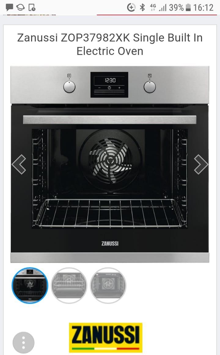 Zanussi built-in/integrated electric oven in S61 Rotherham für £ 200,00 ...
