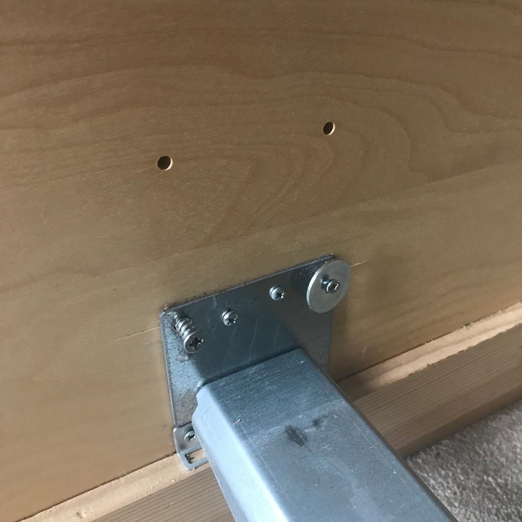 IKEA malm king size bed + side tables in DY3 Dudley for £30.00 for sale