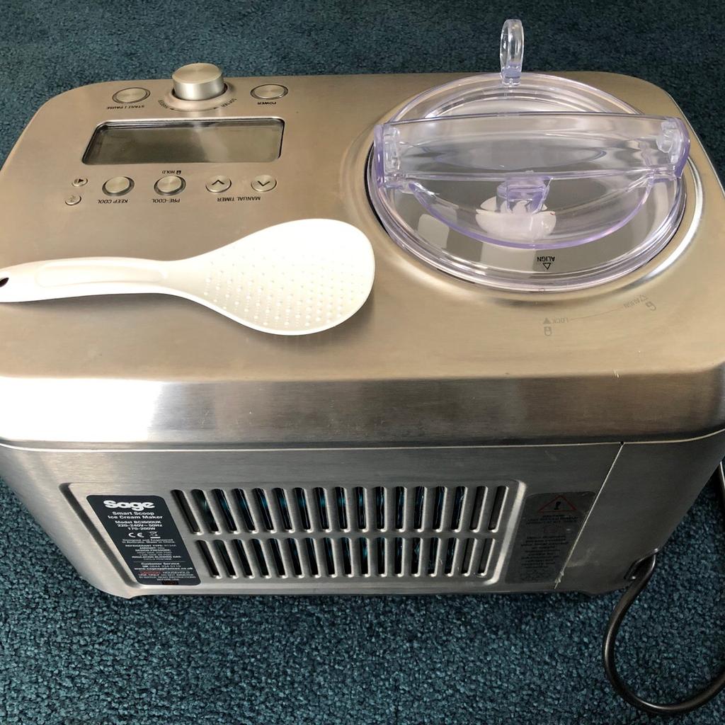 Heston blumenthal ice cream maker hot sale