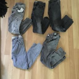 Kids jeans aged 7/8 zara , riverisland & H&M