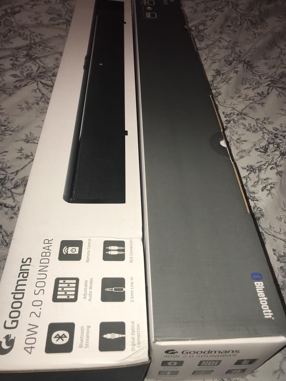 Goodmans 40w best sale 2.0 soundbar