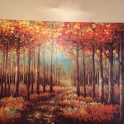 Beautiful large canvas but just to big for my walls £15 Ono