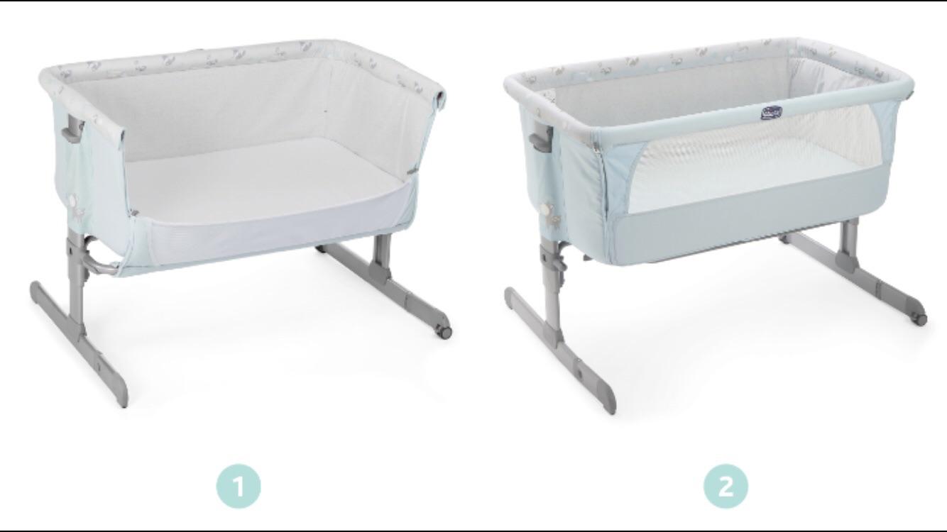 Culla Next to me Chicco 2017 in 20010 Villa Cortese für 110,00 € zum