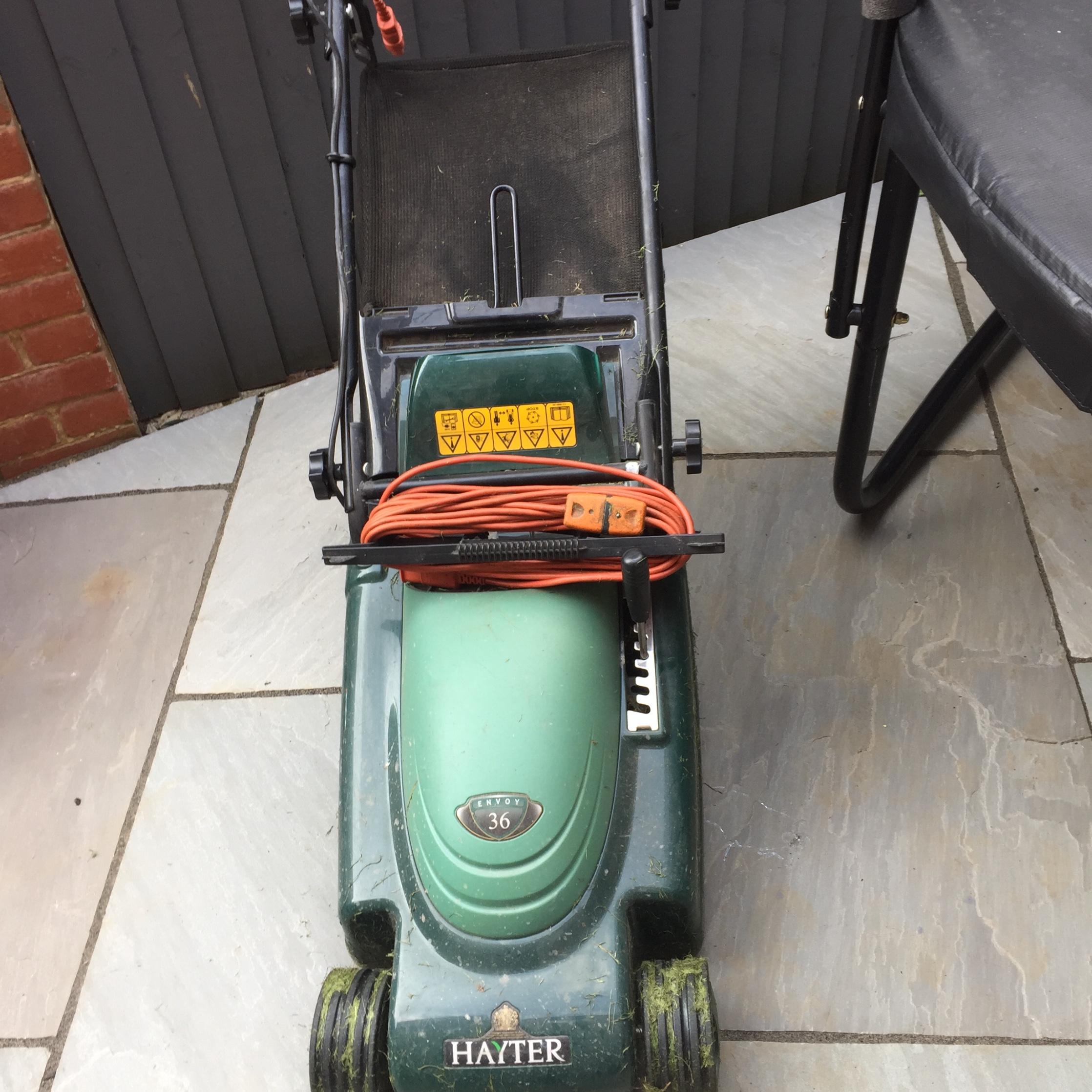 Hayter envoy 36 electric lawn online mower