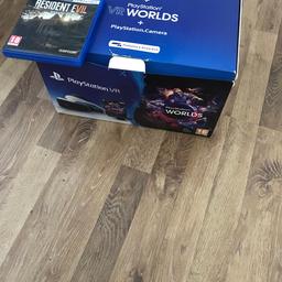 PlayStation VR, sold with camera and Resident Evil Biohazard. 
Boxed with instructions 
£180