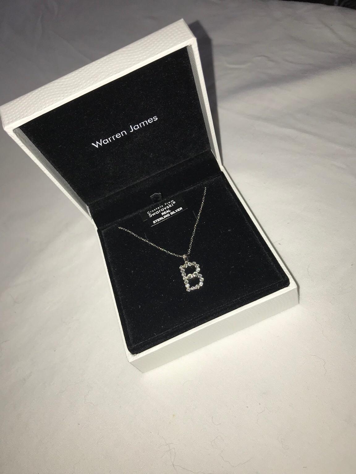 Warren James Real Sterling Silver Necklace 2025