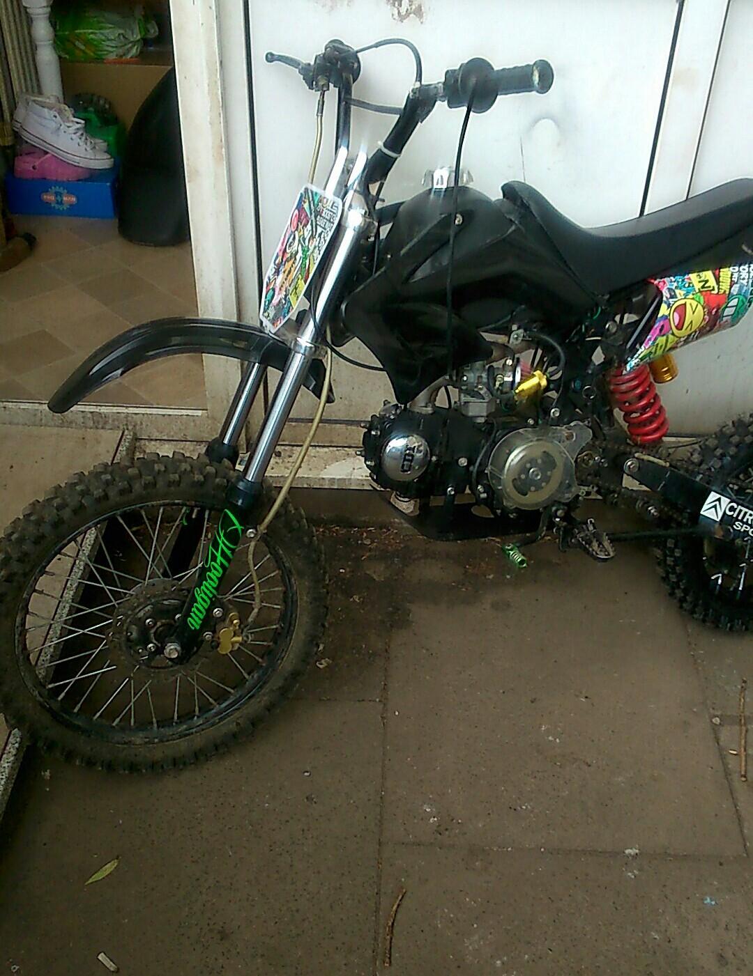 125 big wheel pit bike