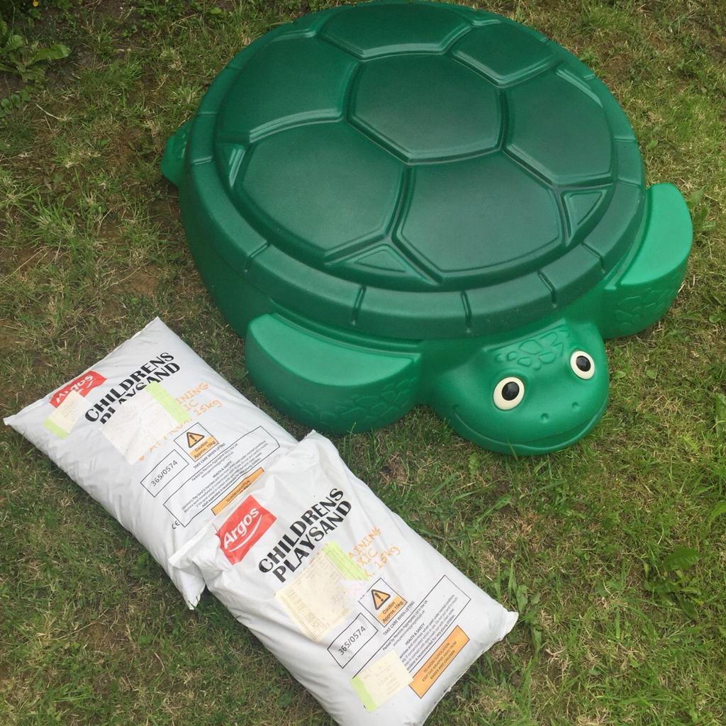 Argos store turtle sandpit