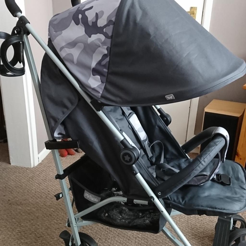 My babiie discount grey camo stroller