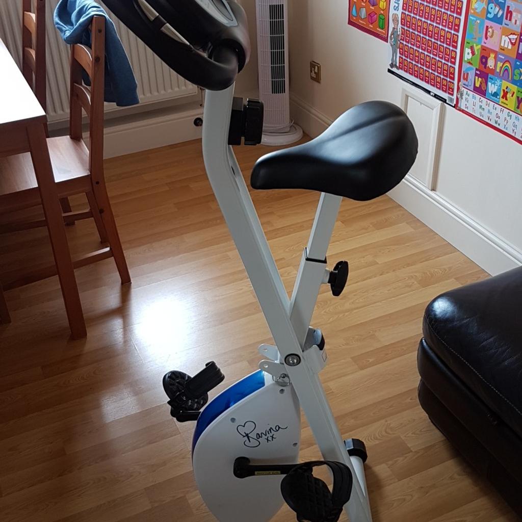 Davina Mccall Fold Up Magnetic Exercise Bike in EN11 Broxbourne