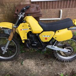 This is my ts 125 it a very good off roader but I'm Sell as it never get used anymore.
It's got a really nice sounding 2-stroke engine runs well but has been sat for over a year so could do with a service only negative is it needs a front brake Caliper but it never bothered me so I road without it (I AM NOT RECOMMENDING ANYONE DO THAT)
Only other thing is paint isn't the best in the world but other than that it's all good
The bike can be seen running