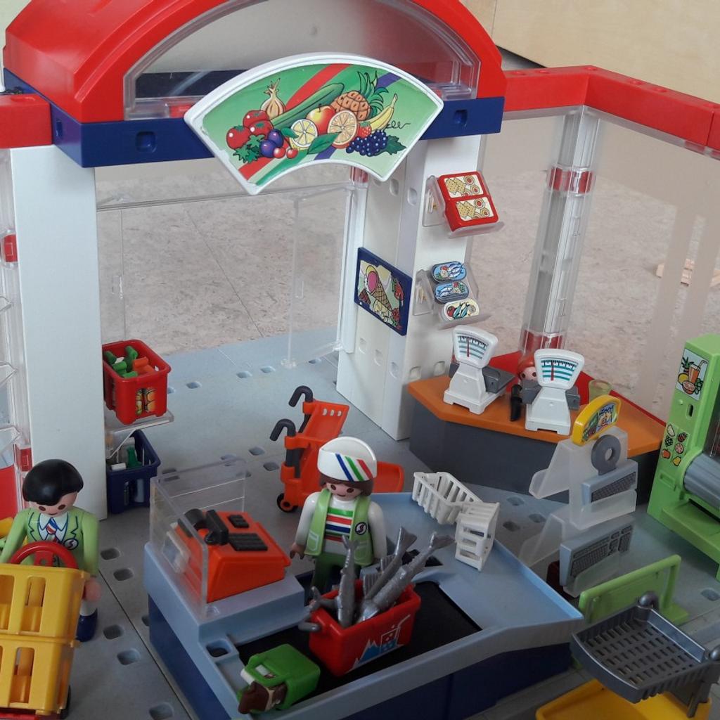 Playmobil Supermarché 3200 Vintage - Bâtiment Complet