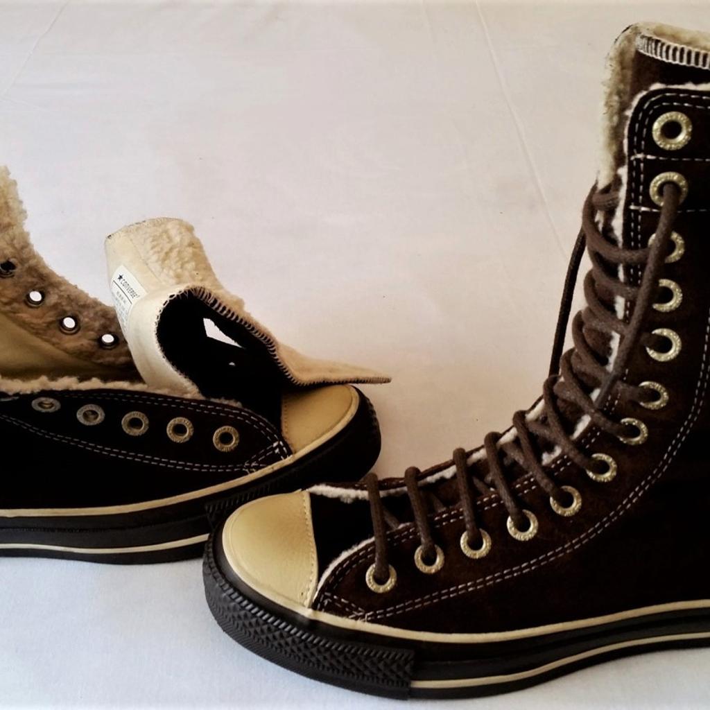 Converse on sale alte indossate