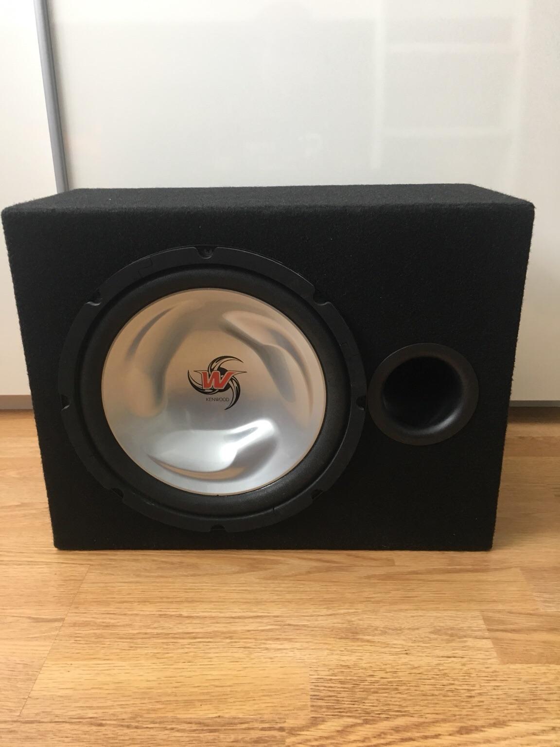 KENWOOD KFCW3005 SUBWOOFER bass box in E10 London Borough of Waltham