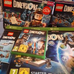Lego dimensions starter pack (Xbox one ) and story mode , and other packs need a quick sale boxes still un opened £70 Ono