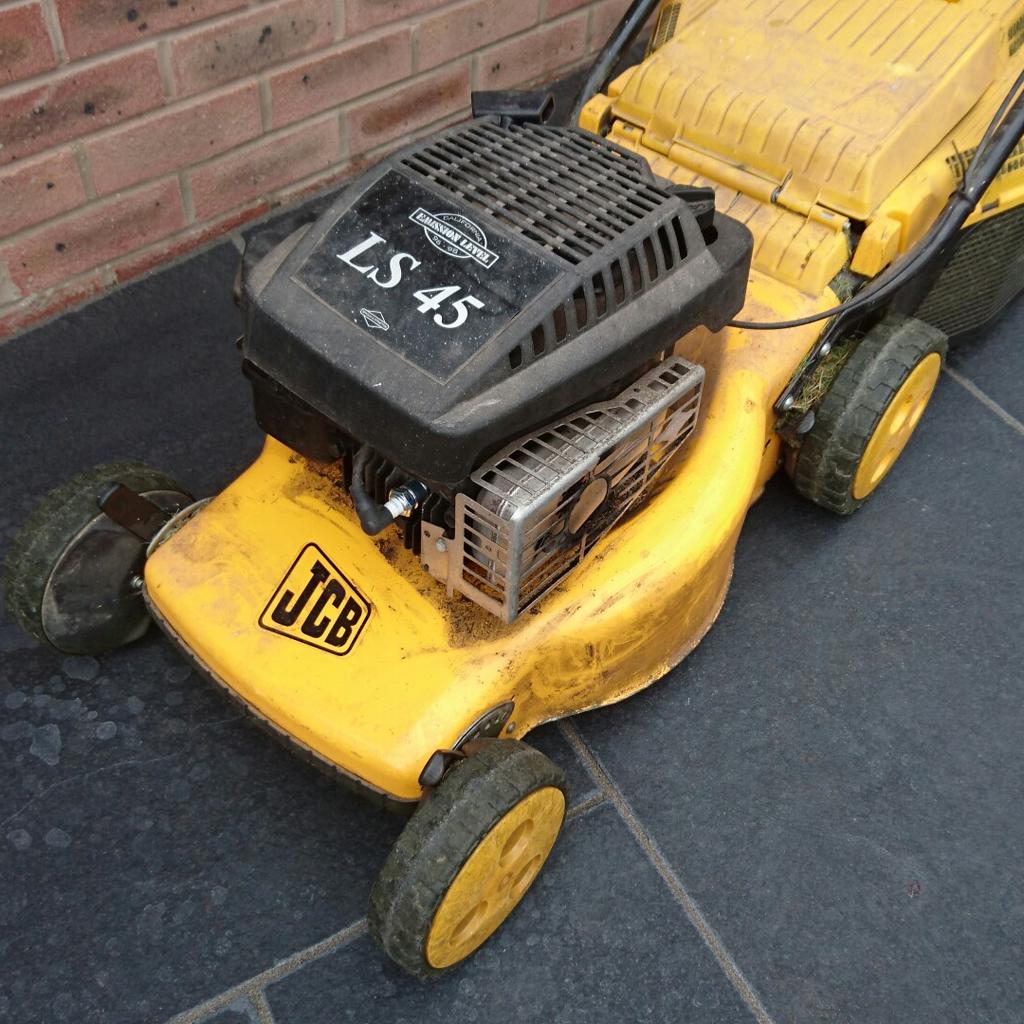 Jcb petrol deals lawnmower