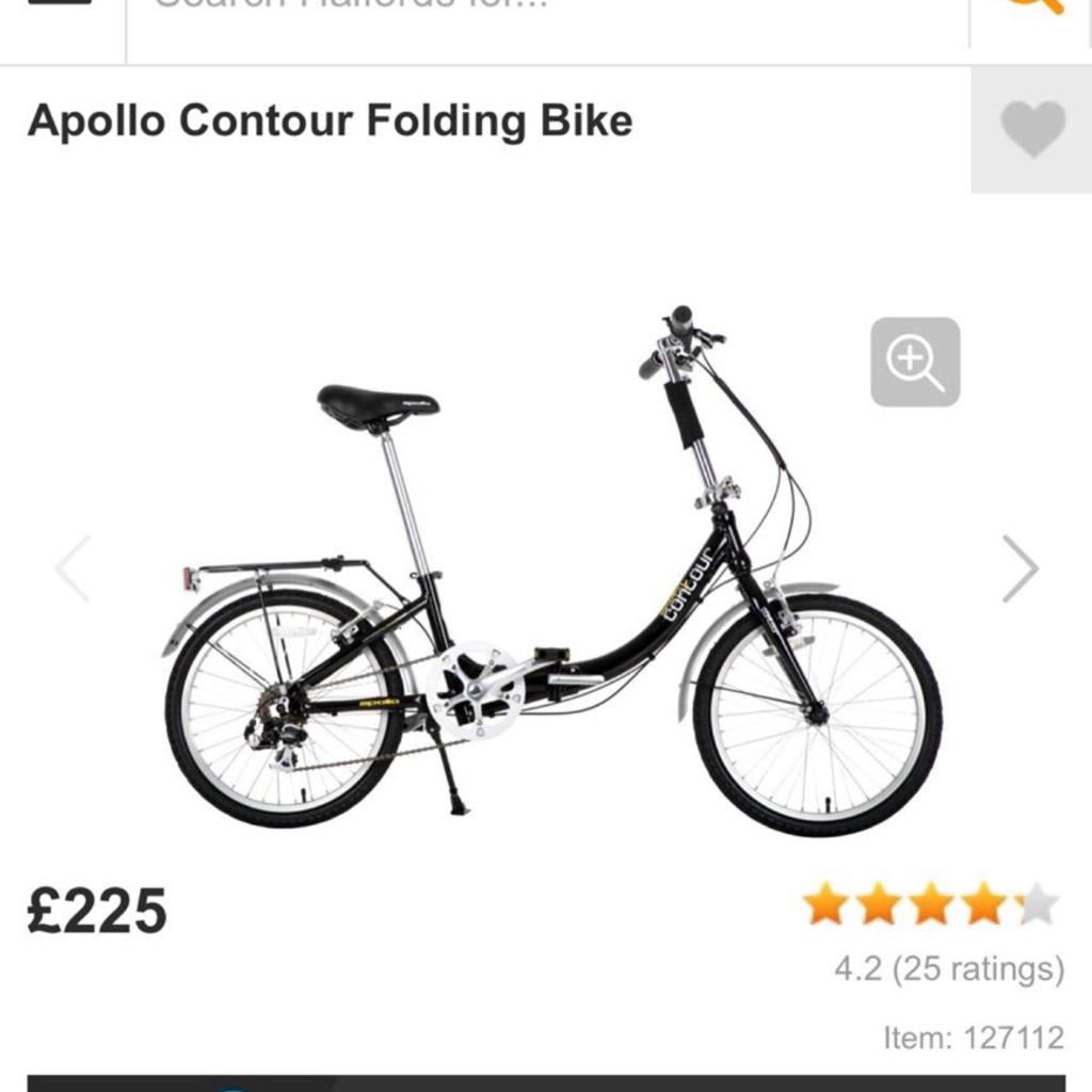 Apollo contour hot sale folding bike