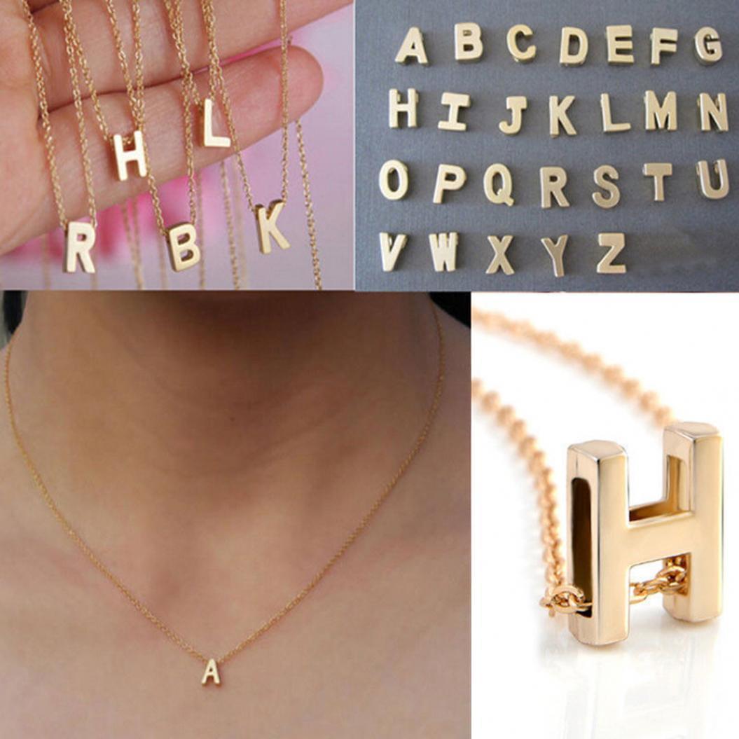 Cupimatch Buchstaben Halskette – Edelstahl, A-Z Wählbar, 56 Cm, Silber/gold – Personalisierbarer Schmuck Für Damen & Herren