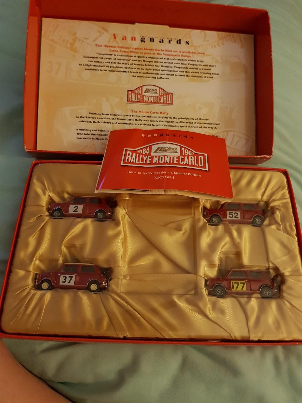 Vanguard die cast rally Monte Carlo mini set in WV6 Wolverhampton for £ ...