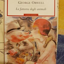 Vendo libro La fattoria degli animali di Gerorge Orwell. In ottime condizioni. Disponibile a spedire con piego libri al costo di 1.28