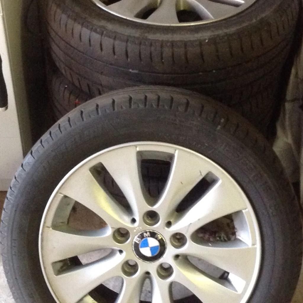 BMW 120d 1Series Alloy Wheels & Tyres in TS19Tees for £50.00 for sale