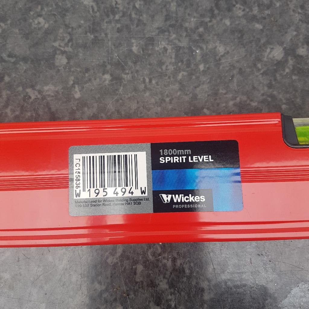 Wickes 1800mm store spirit level