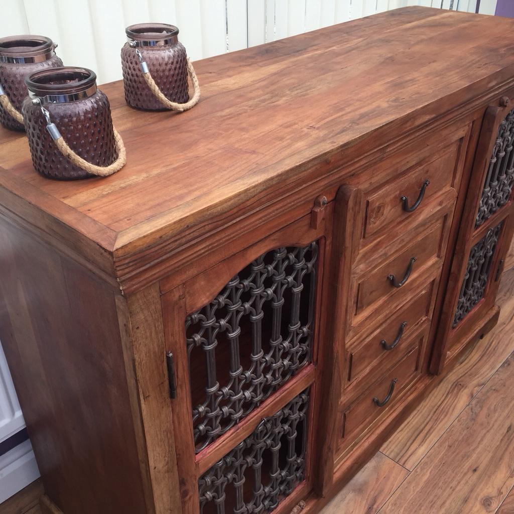 Large Sheesham Jali sideboard in CH66 Port for £245.00 for sale Shpock