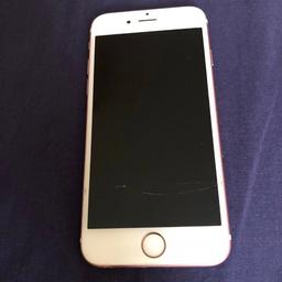 IPhone 6s for sale. *unlocked*

There is a little crack on the screen which isn’t very noticeable when the phone is on. Can easily be fixed but I don’t have time.
There are marks on the body and the photos are reflective on this, however the phone runs smoothly and has been restored.

Any questions are welcomed.

NO SILLY OFFERS