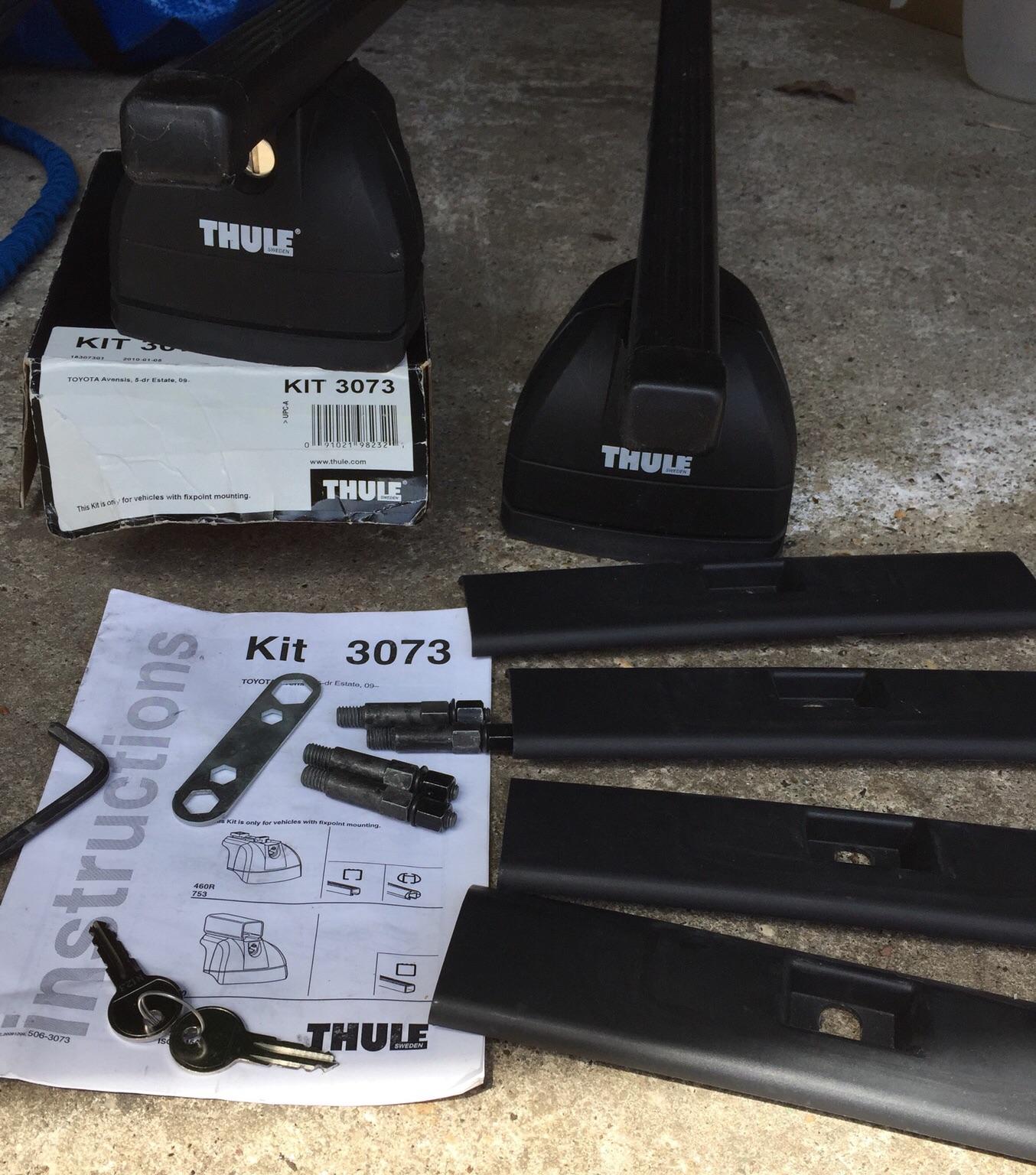 Thule Roof Bars for Toyota Avensis Estate in BH1 Bournemouth for £65.00