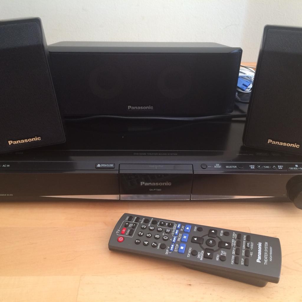 Panasonic Heimkinosystem 5.1 komplett in 96142 Krögelstein für € 40,00