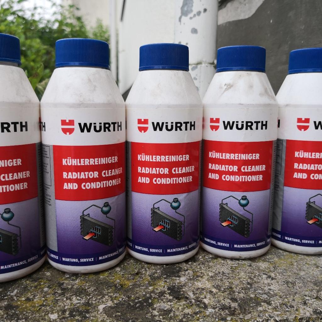5 Stk. Würth Kühlerreiniger 250 ml NEU in 4407 Knoglergründe für 5,00 ...