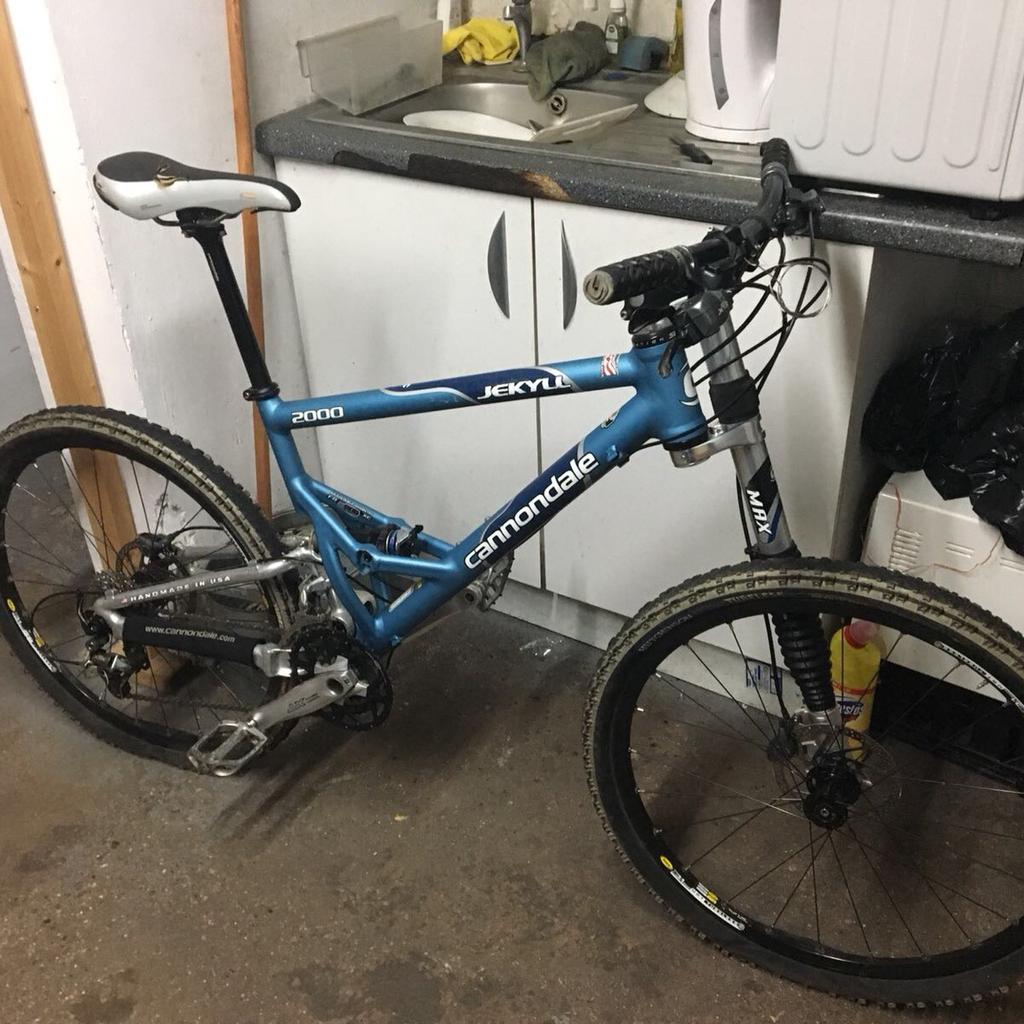 Cannondale jekyll hot sale 2000 lefty