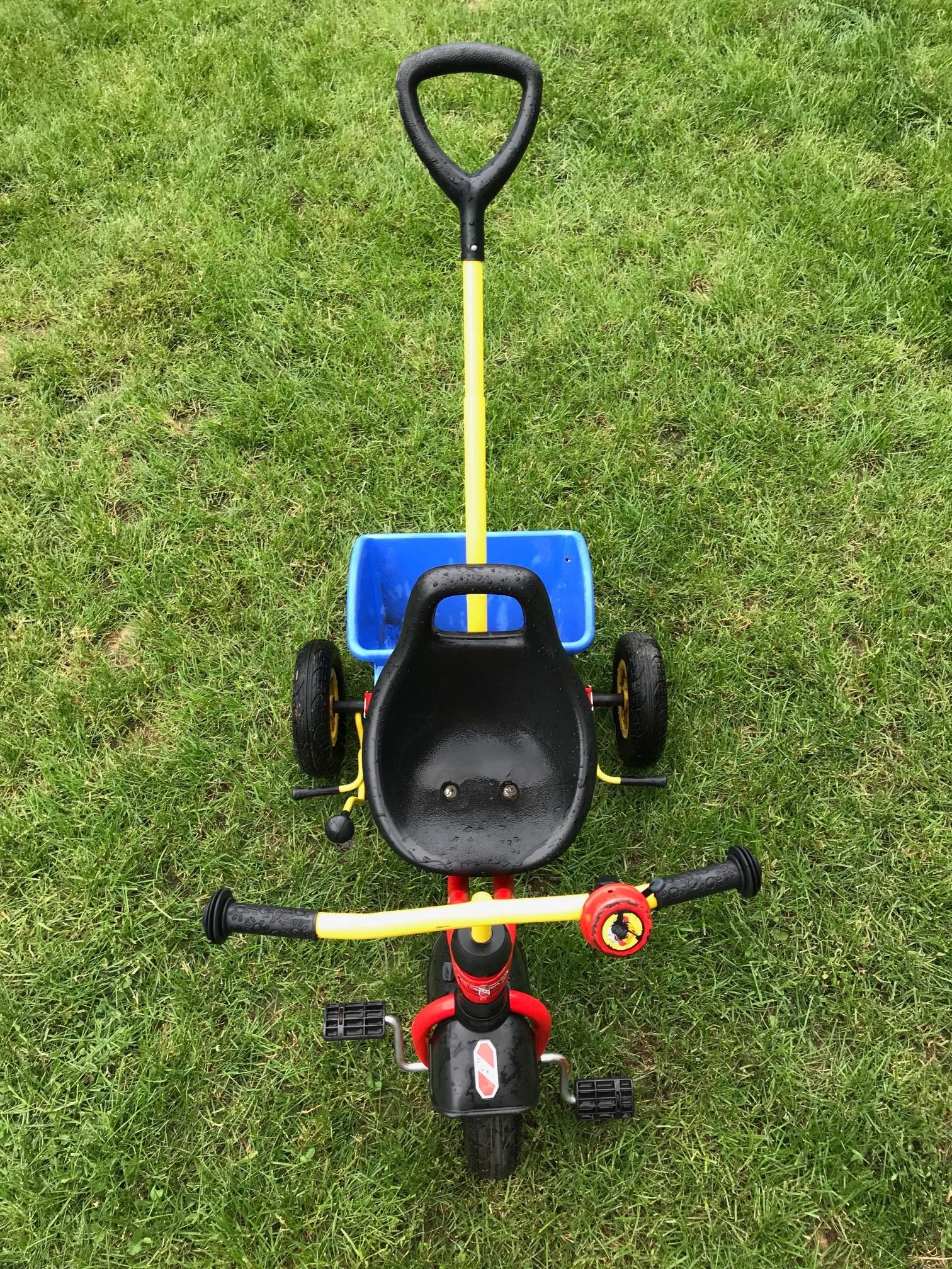 Puky Dreirad mit Kippmulde und Schiebegriff in 67292 Kirchheimbolanden