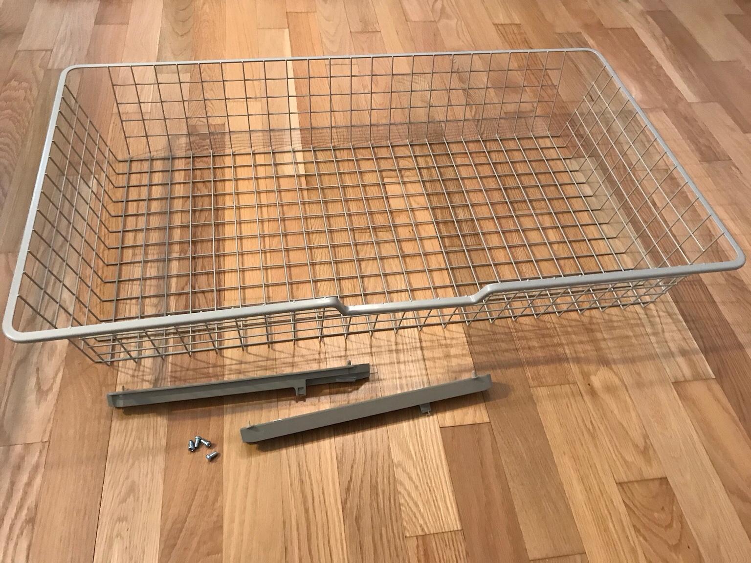 Luqeeg Hängekorb Aus Metall - Wandorganizer Bis 5kg Für Küche & Bad