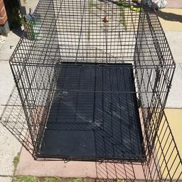 Large dog crate used for american bulldog 
Collection only
Derby
30