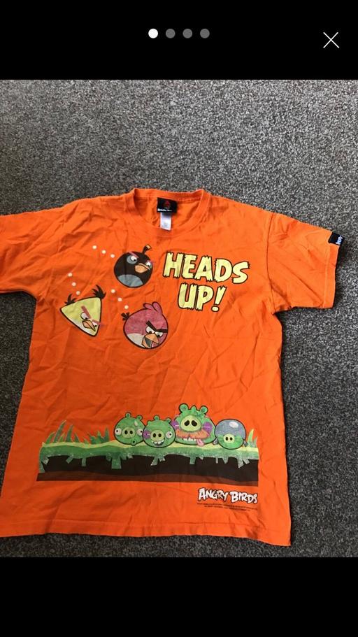 Buy & Sell West Yorkshire Leeds - Photos for Angry birds tshirt age 11-12