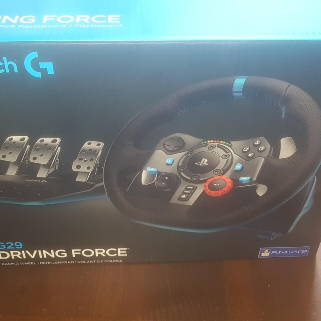 Volante Logitech G29 Driving Force para PS4, PS3 e PC - JCONNECT